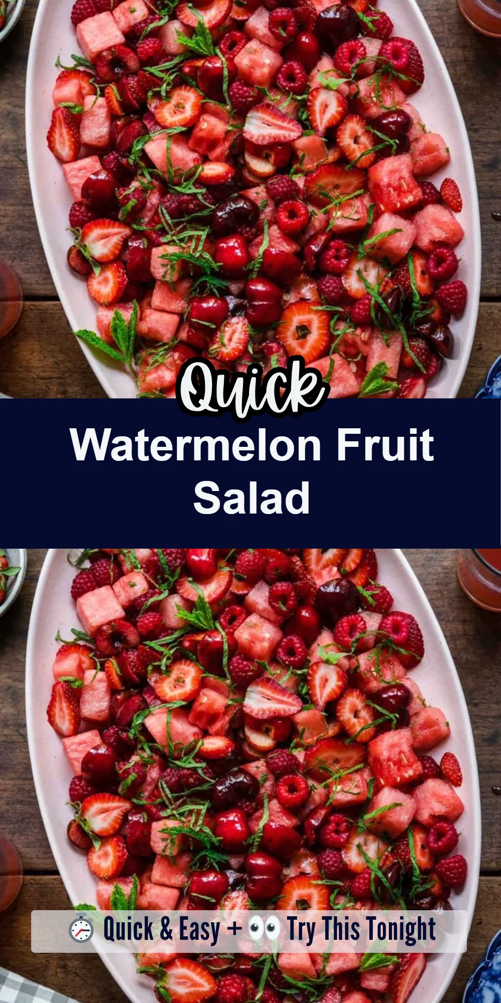 Watermelon Fruit Salad