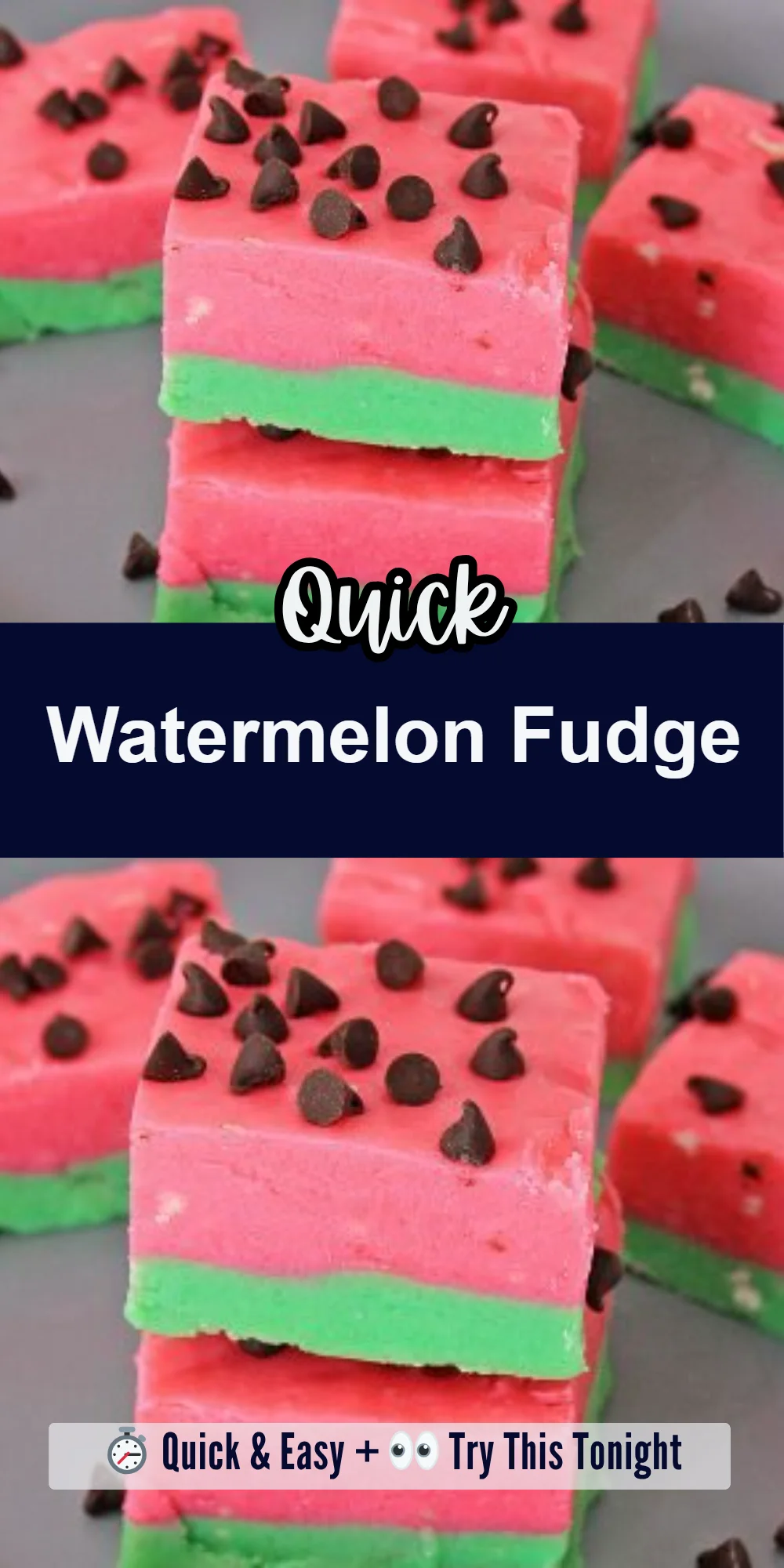 Watermelon Fudge