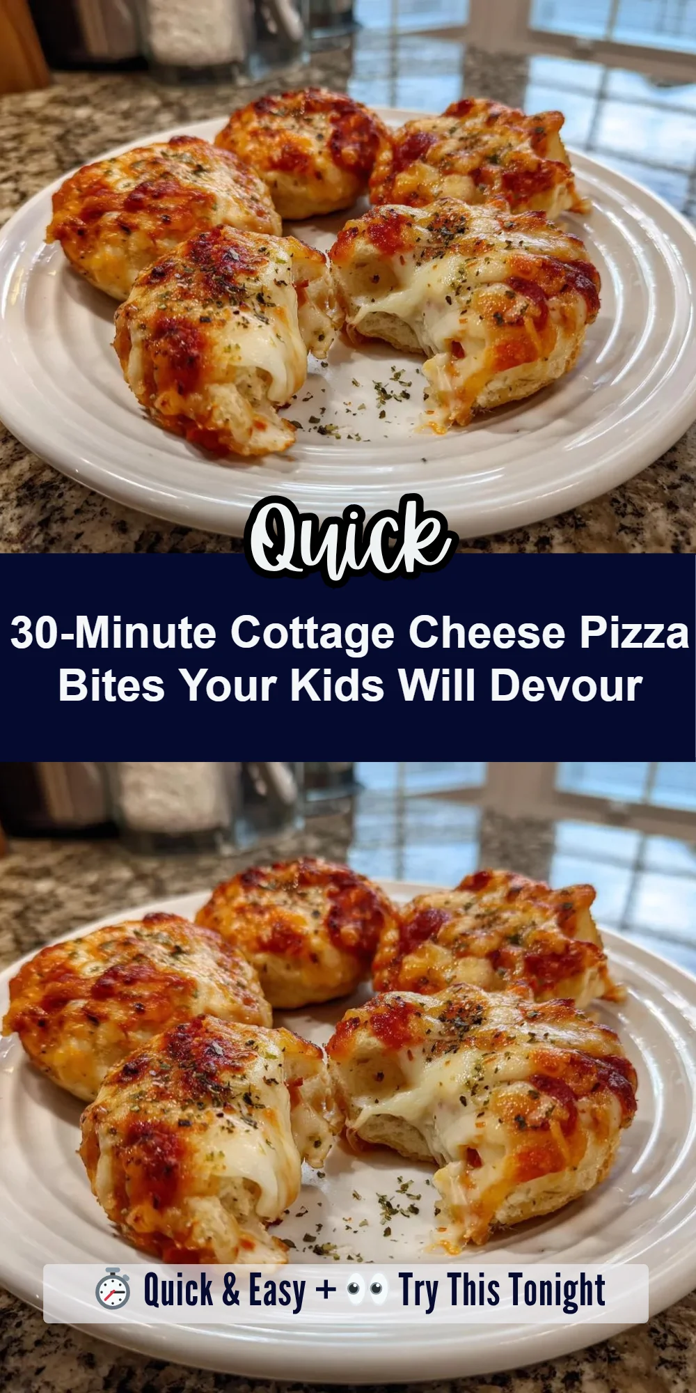 30-Minute Cottage Cheese Pizza Bites Your Kids Will Devour