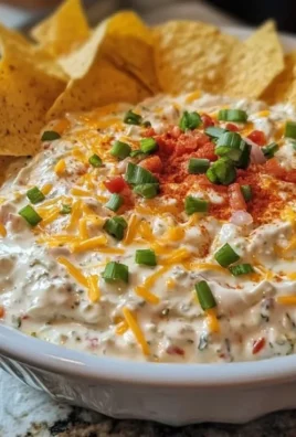 Bowl of Alabama Fire Cracker Dip served with tortilla chips