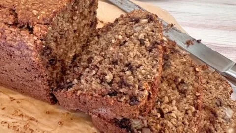 Banana Bread with Oat Flour