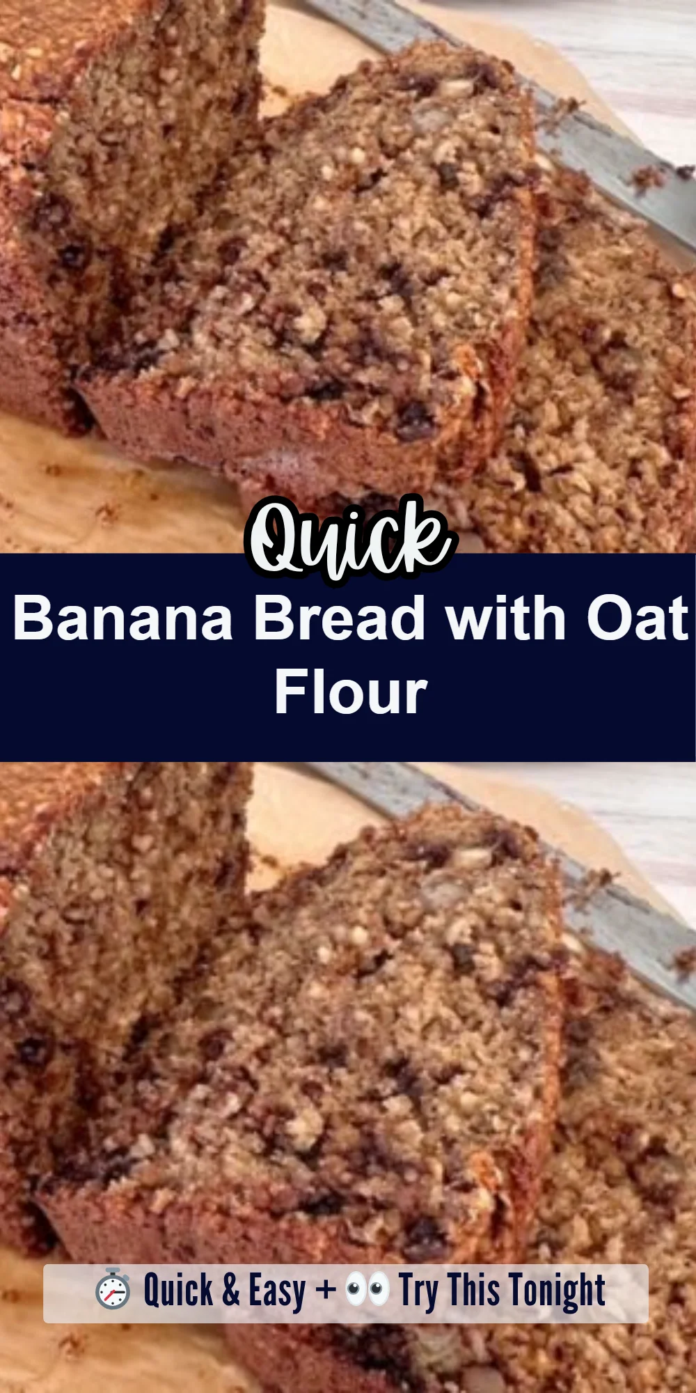 Banana Bread with Oat Flour