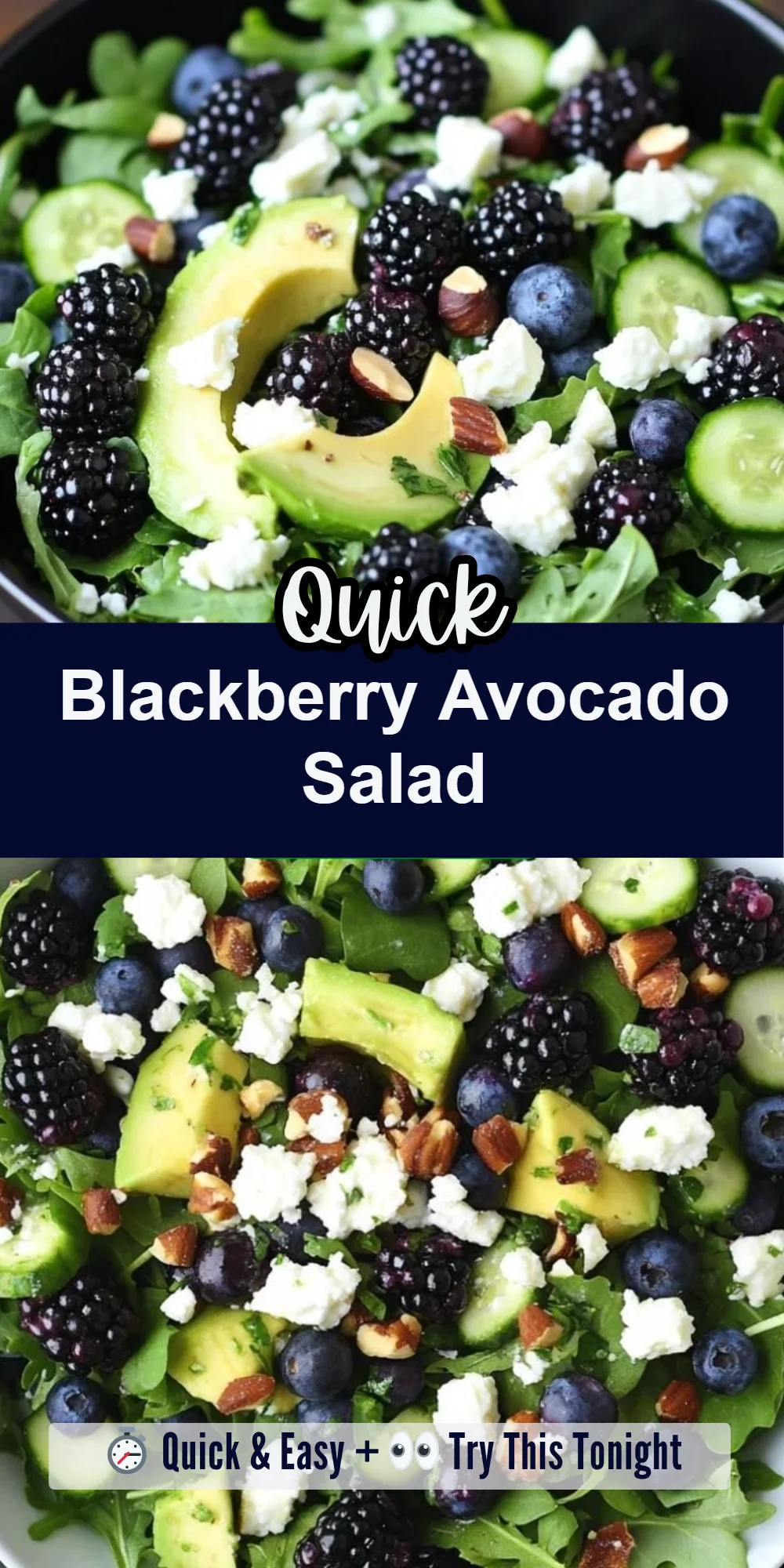 Blackberry Avocado Salad