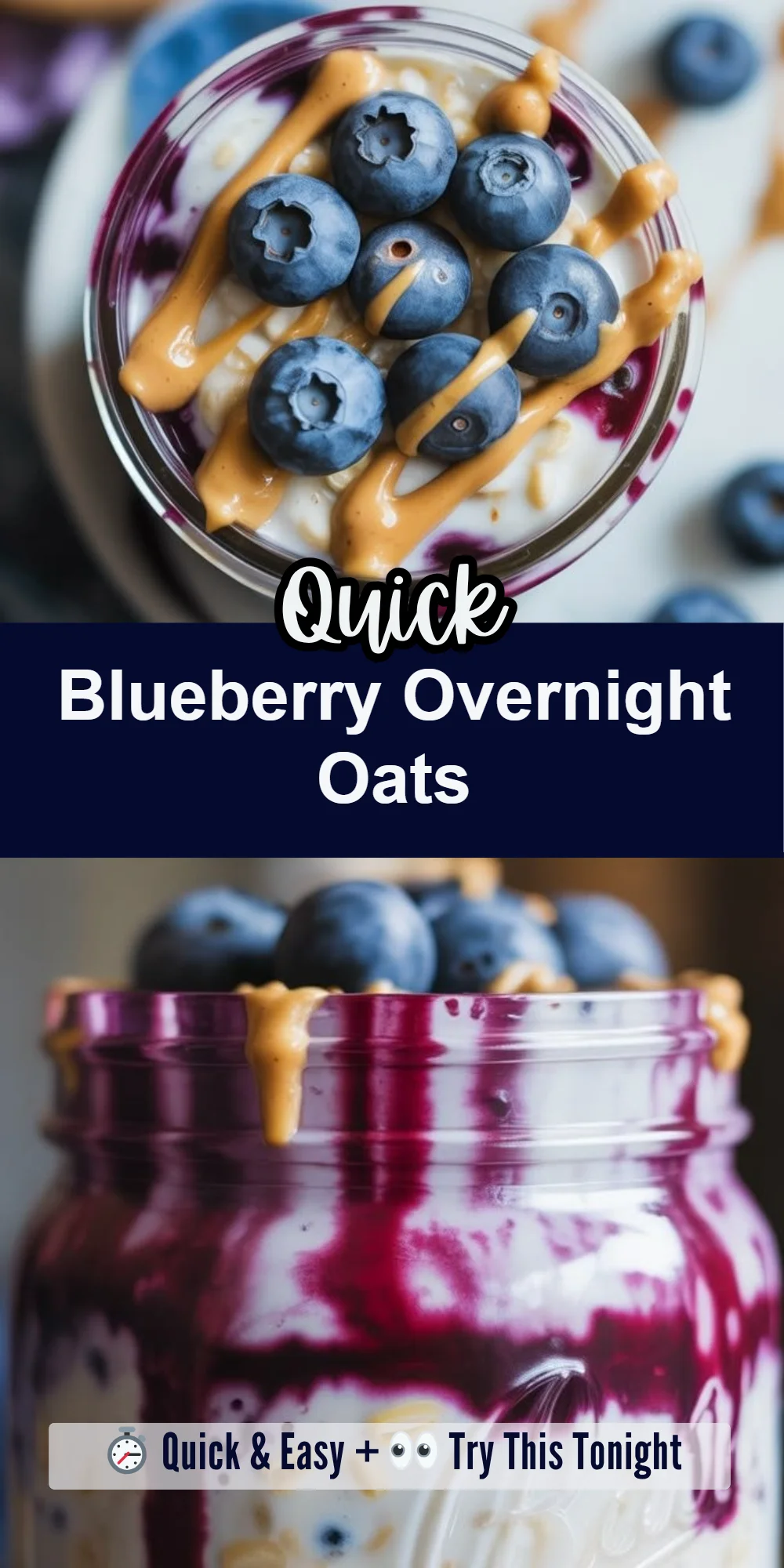 Blueberry Overnight Oats