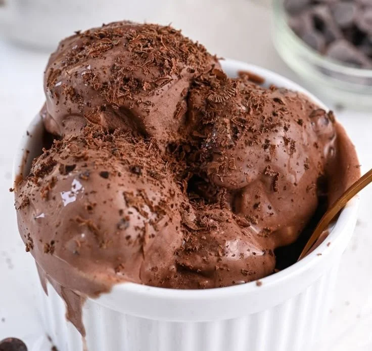 Chocolate Cottage Cheese Ice Cream