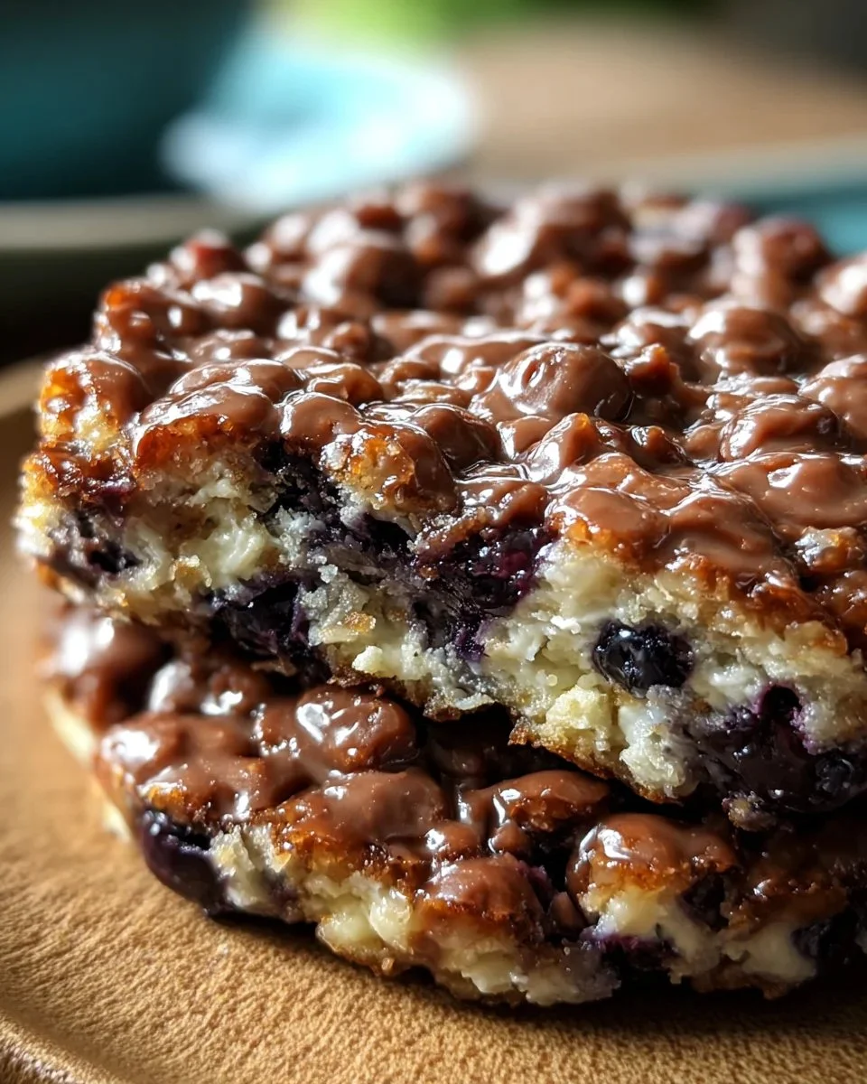 Cottage Cheese Blueberry Bake