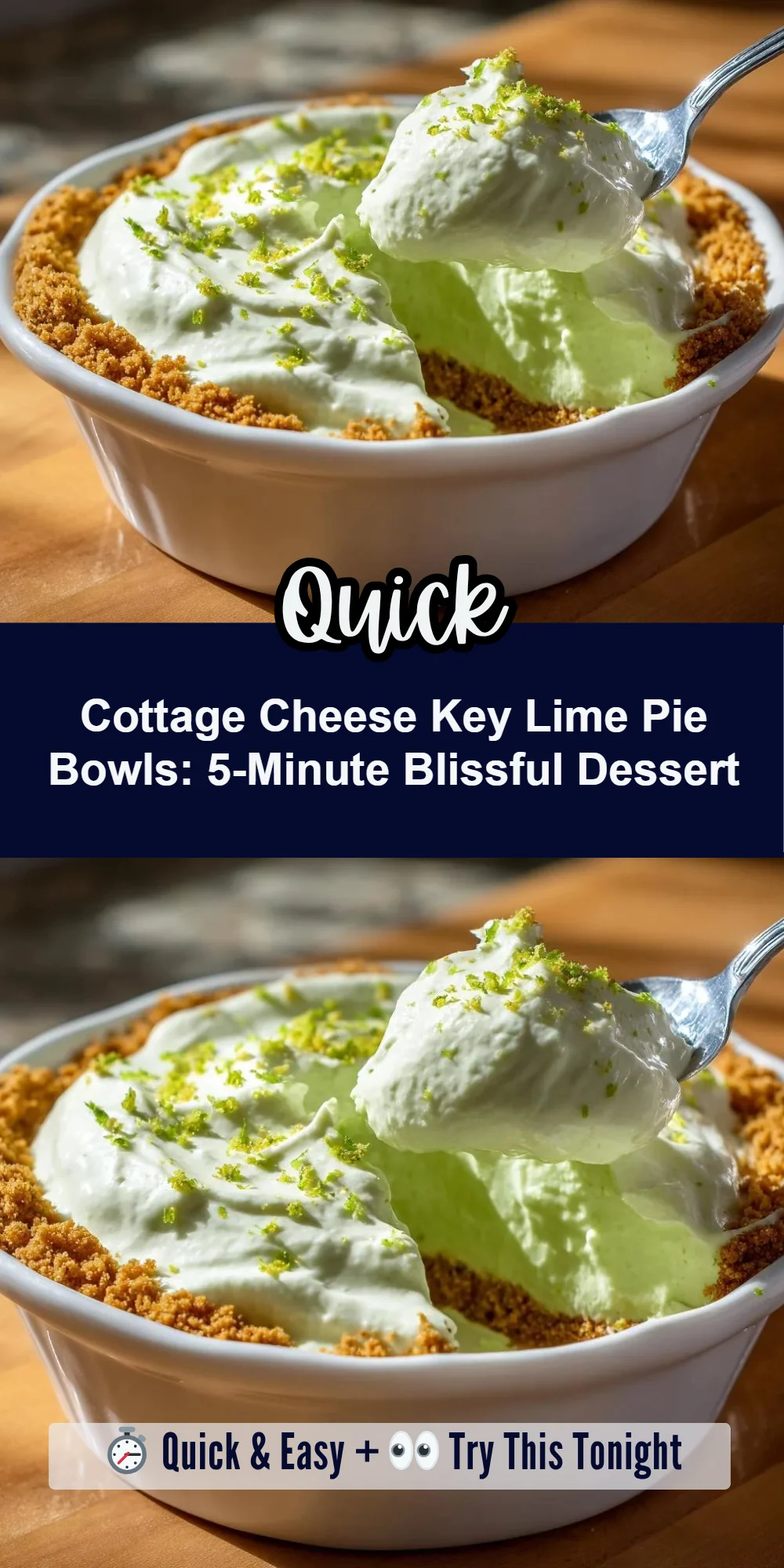 Cottage Cheese Key Lime Pie Bowls: 5-Minute Blissful Dessert