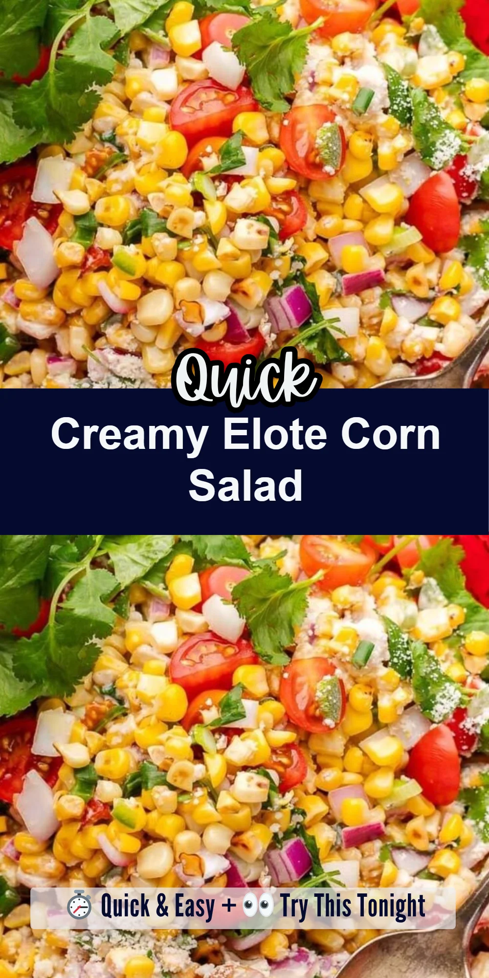 Creamy Elote Corn Salad