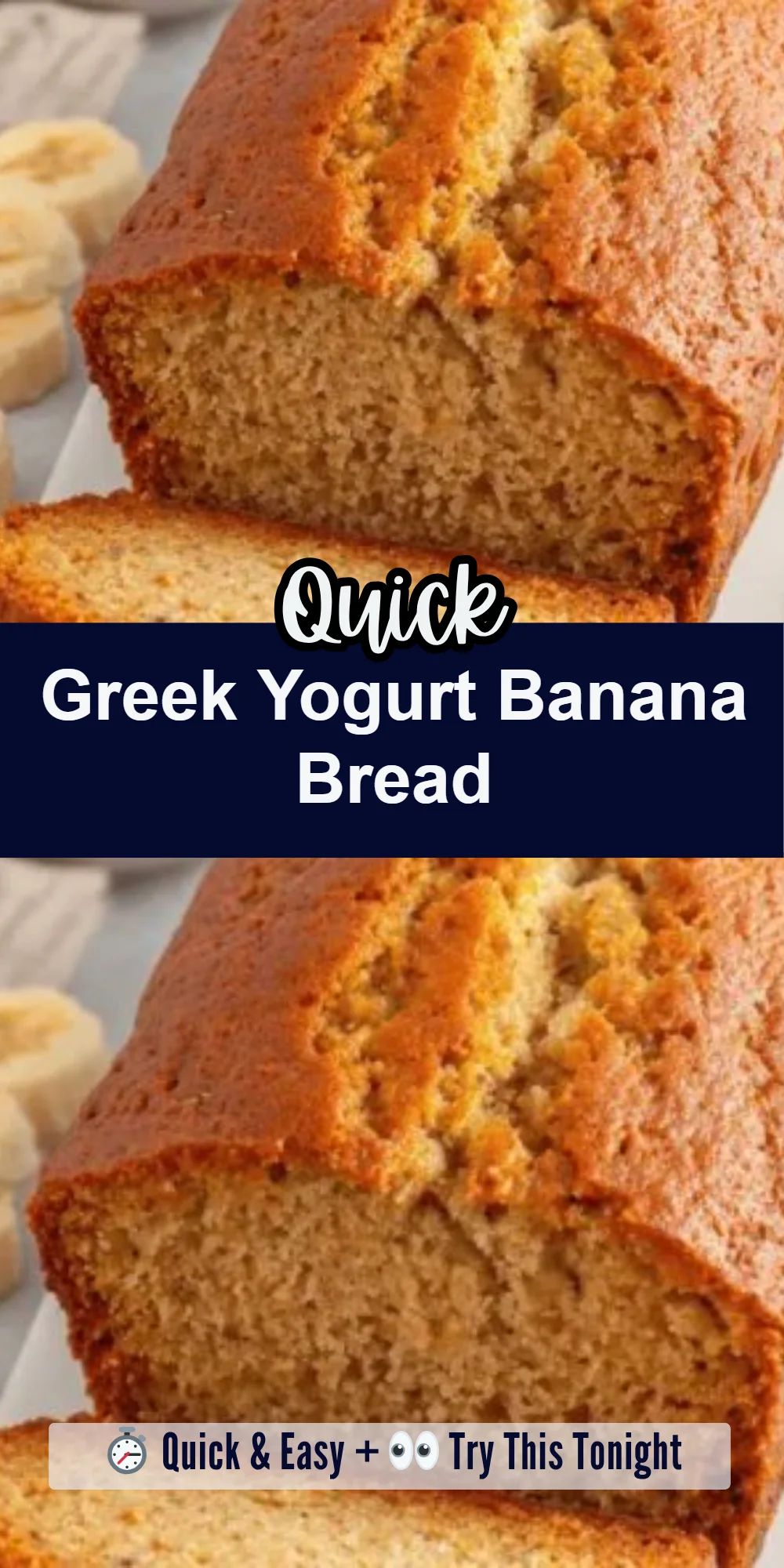 Greek Yogurt Banana Bread
