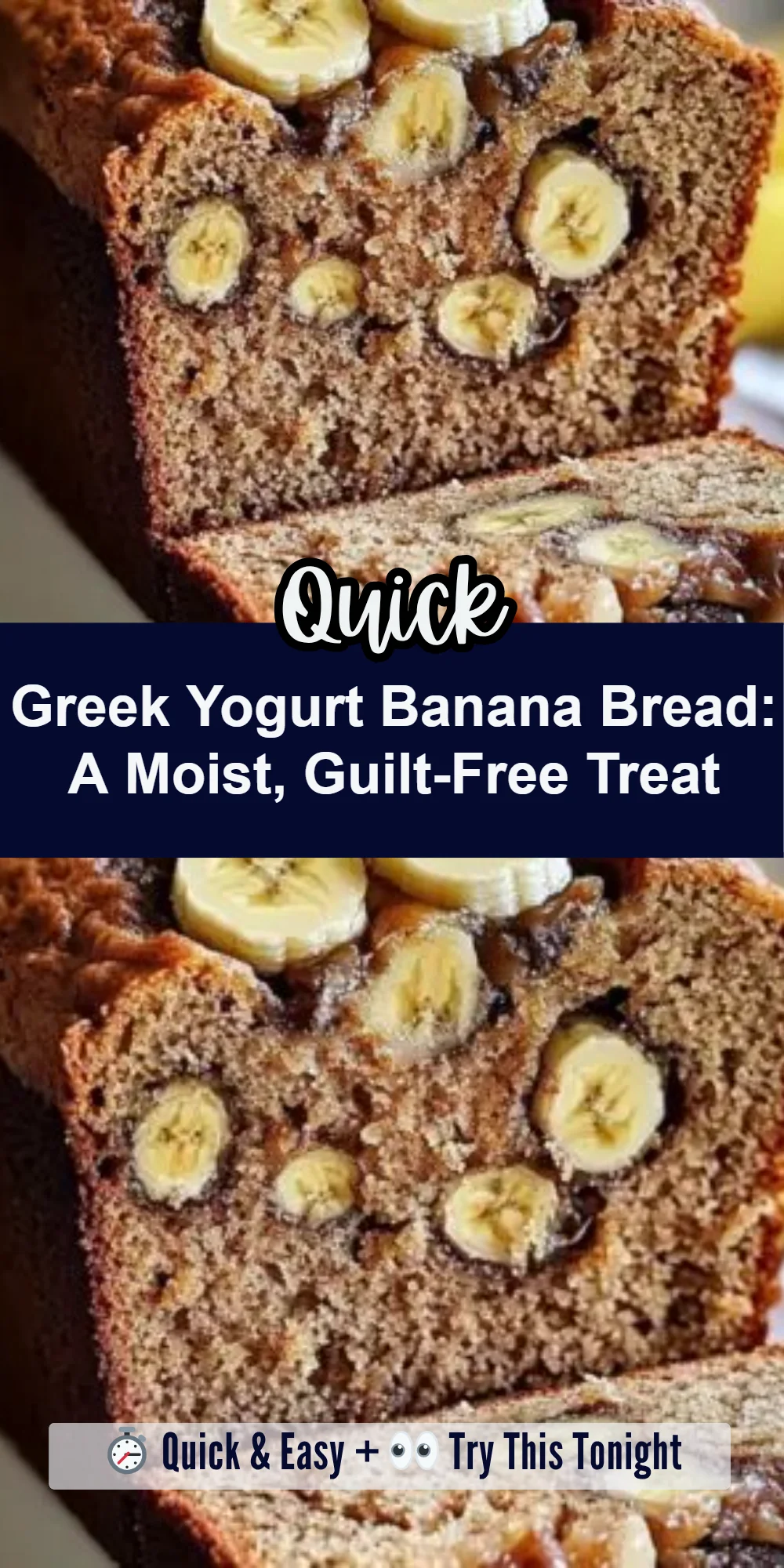 Greek Yogurt Banana Bread: A Moist, Guilt-Free Treat