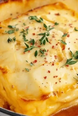 Creamy hot honey baked feta topped with spices and served with bread