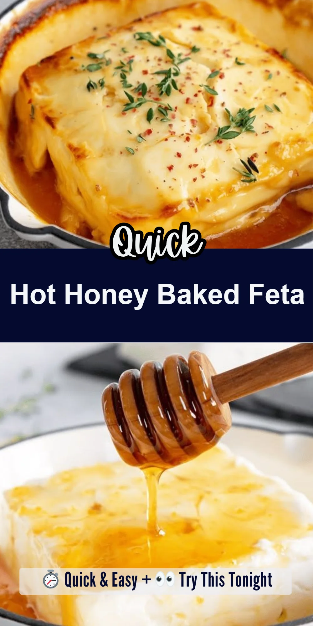 Hot Honey Baked Feta