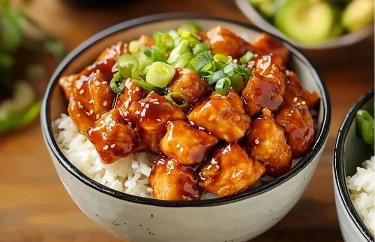 Hot Honey Chicken Bowls