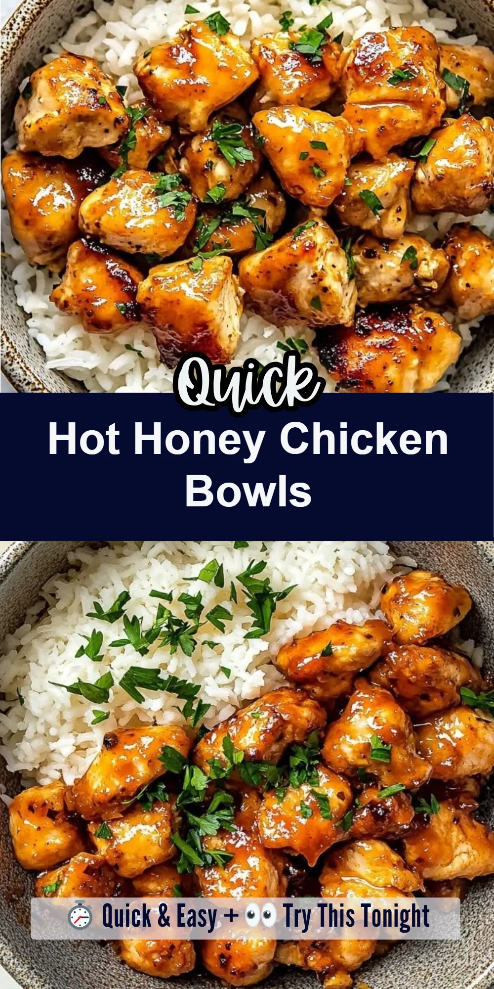 Hot Honey Chicken Bowls