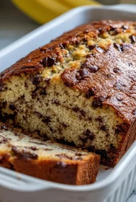 Slices of chocolate banana bread made with Greek yogurt