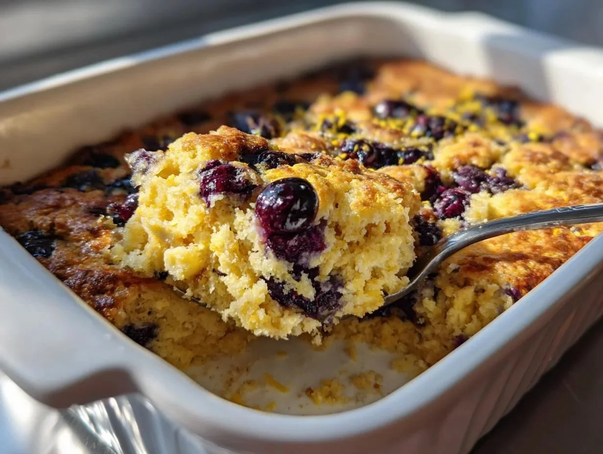 Lemon Blueberry Cottage Cheese Bake: A 5-Star Breakfast