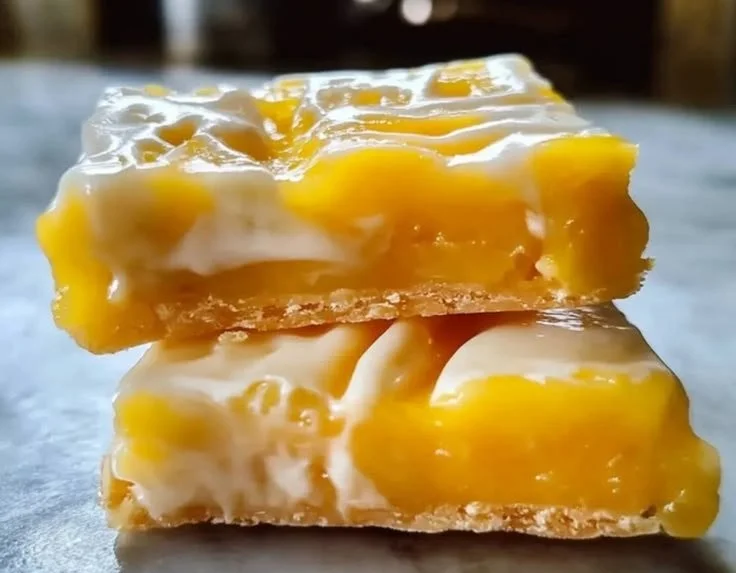 Delicious Mango Dream Bars dessert with tropical flavors and vibrant presentation