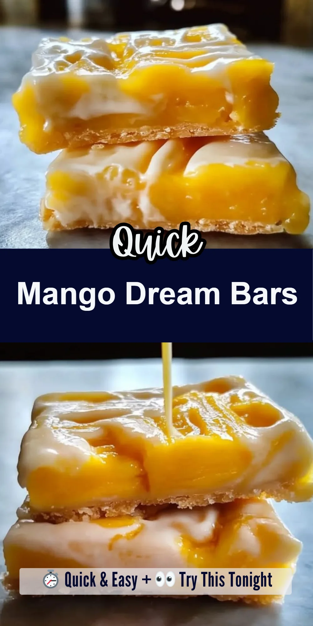 Mango Dream Bars