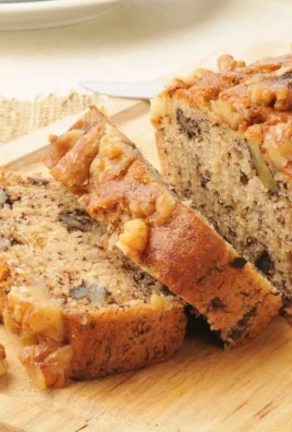Martha Stewart's homemade banana bread with walnuts and chocolate chips
