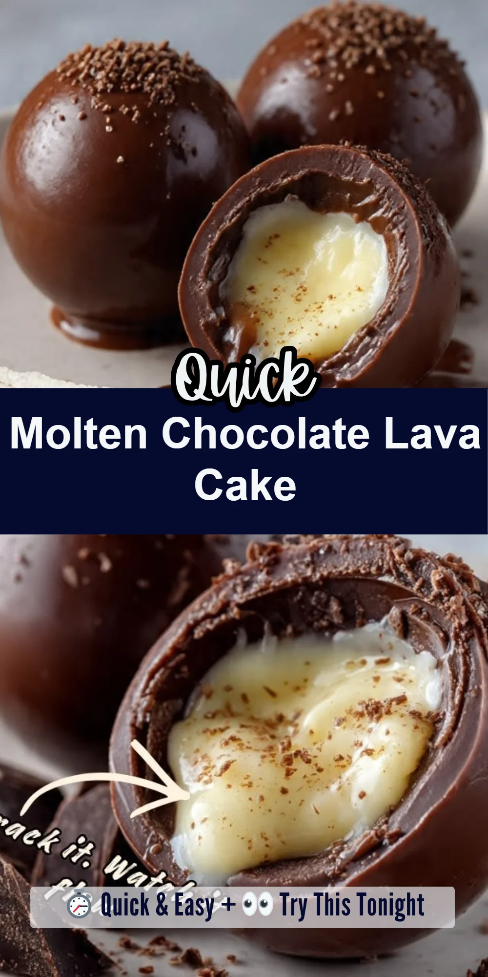 Molten Chocolate Lava Cake