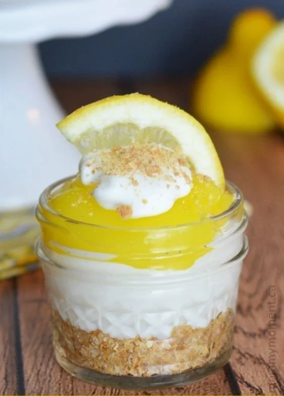 No Bake Lemon Cheesecake