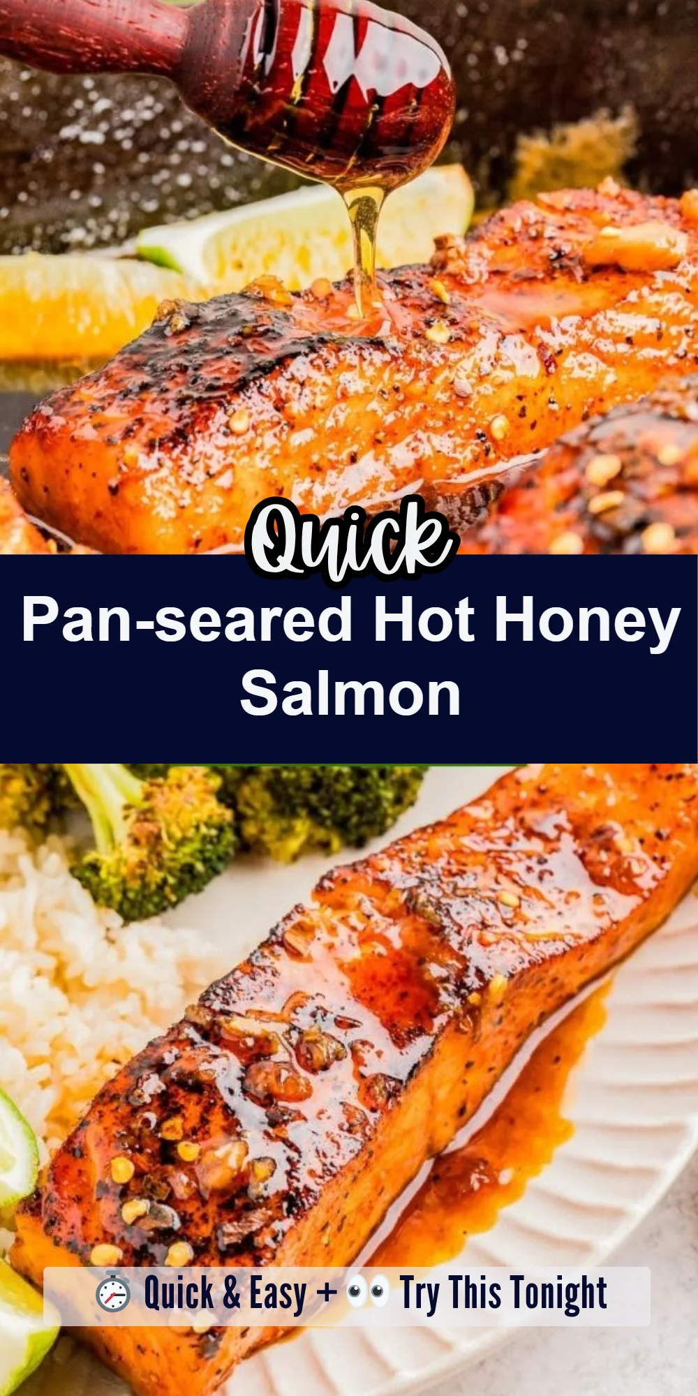 Pan-seared Hot Honey Salmon