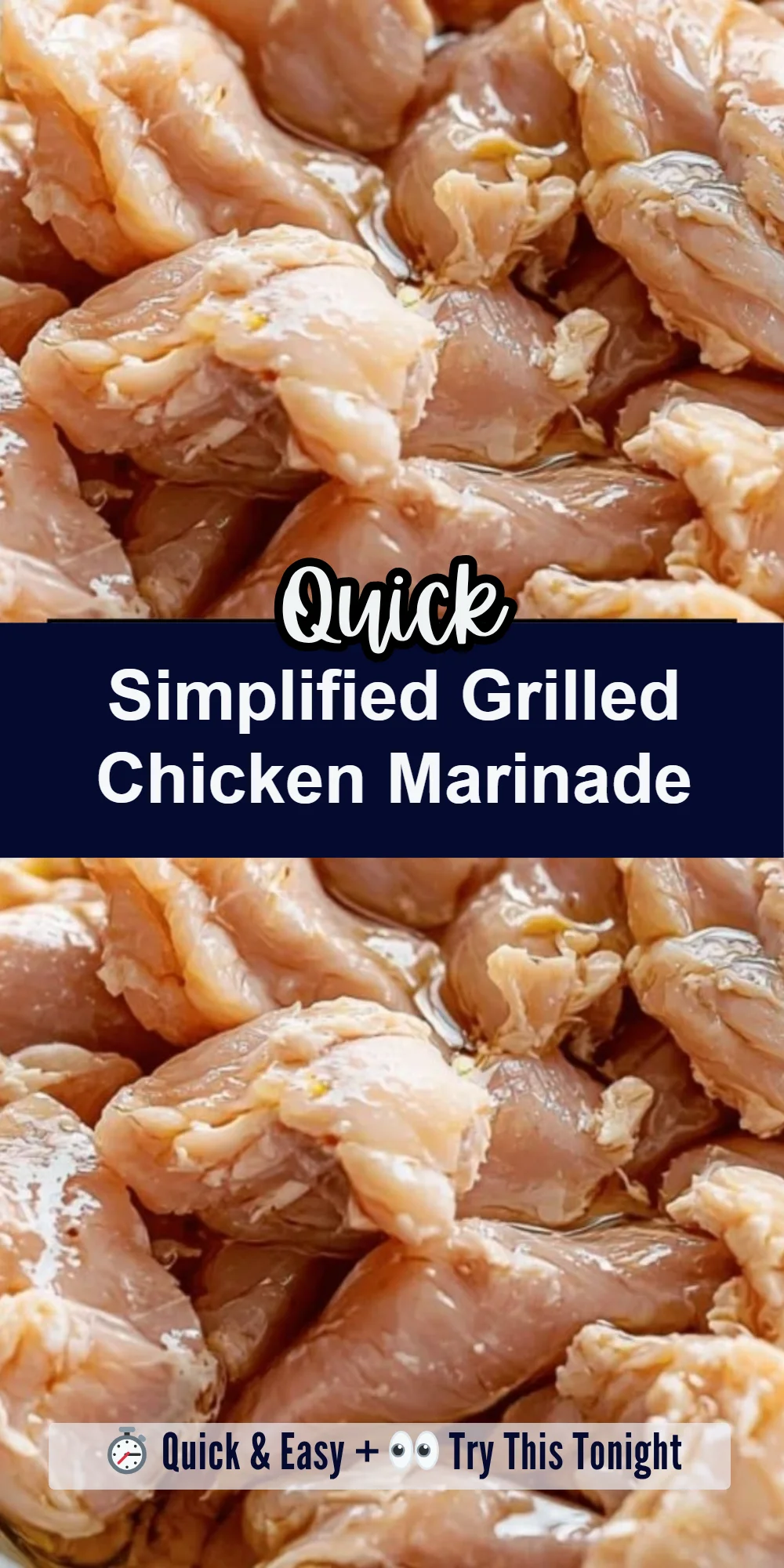 Simplified Grilled Chicken Marinade