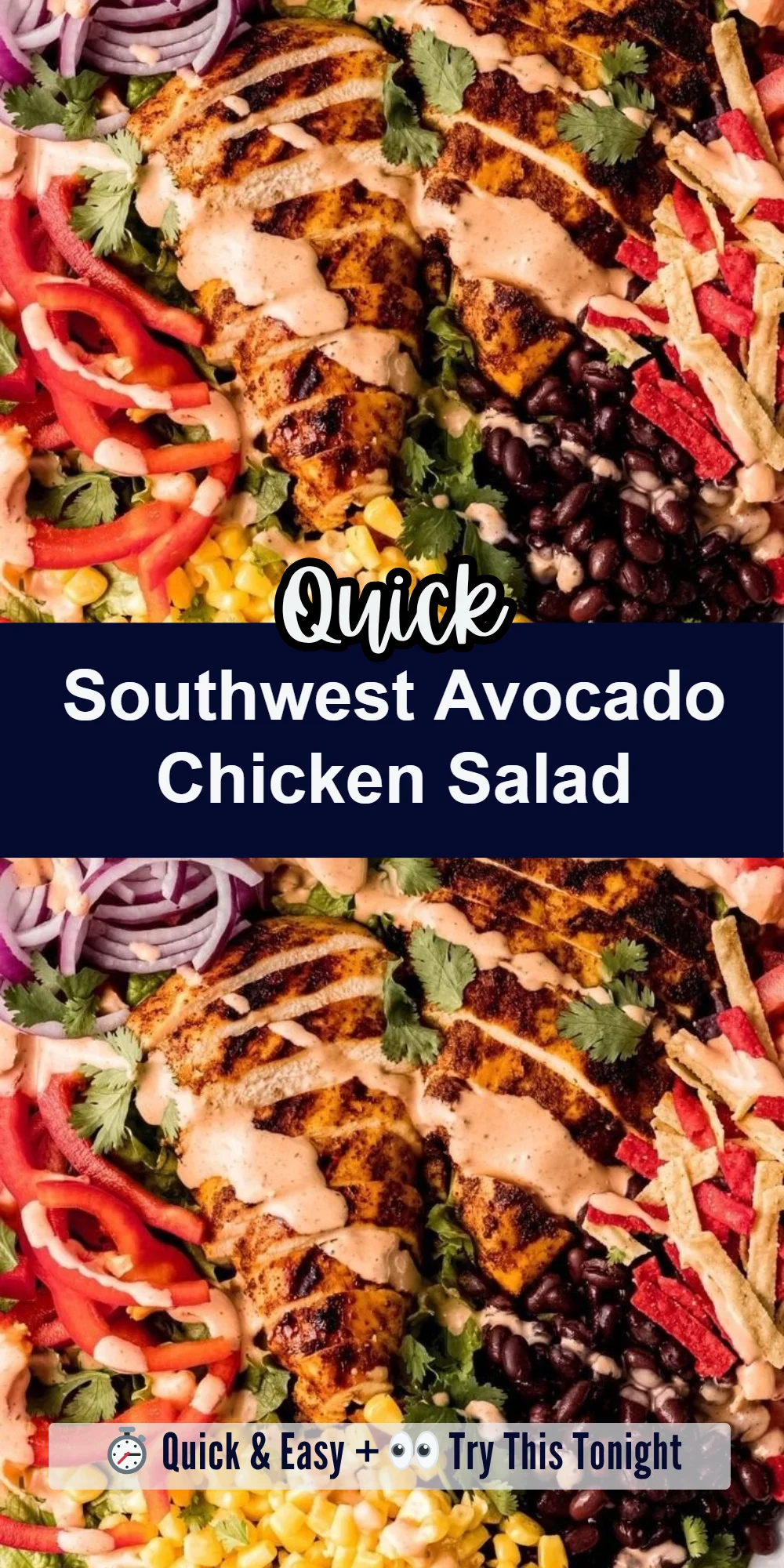 Southwest Avocado Chicken Salad