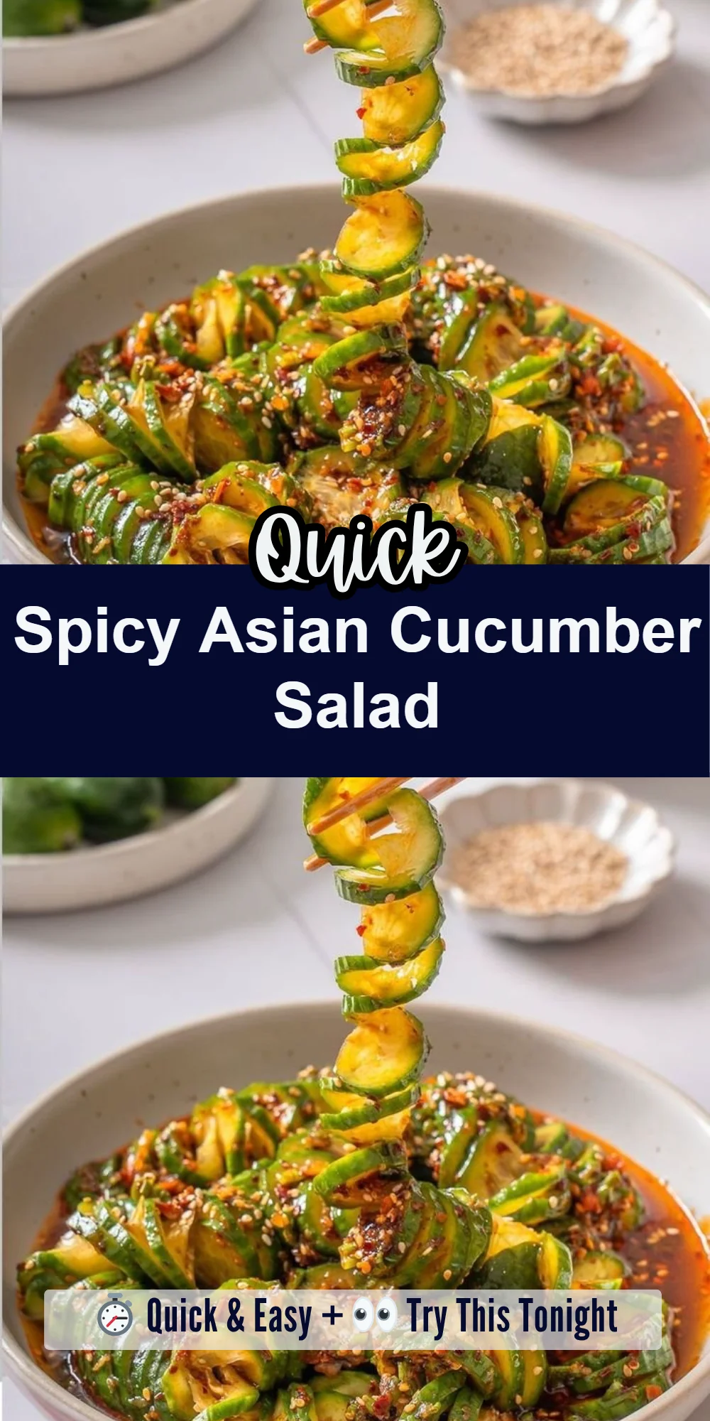 Spicy Asian Cucumber Salad