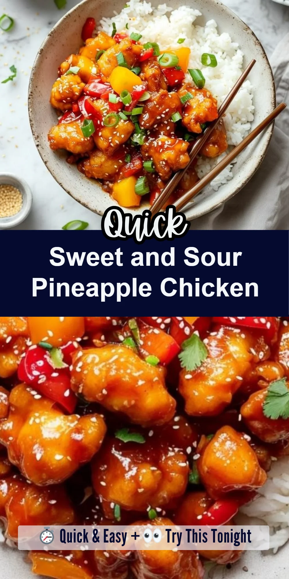 Sweet and Sour Pineapple Chicken
