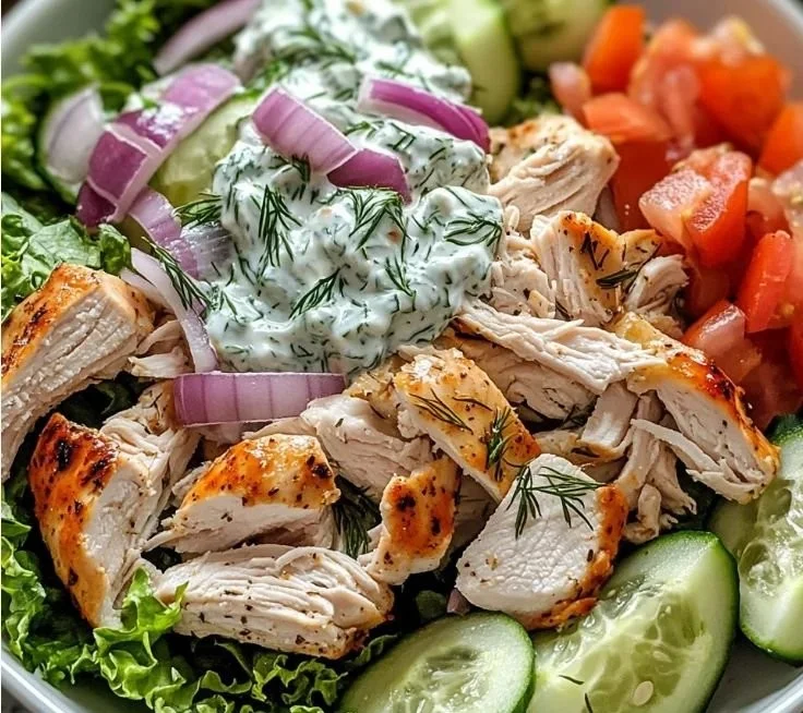 Tzatziki Chicken Salad