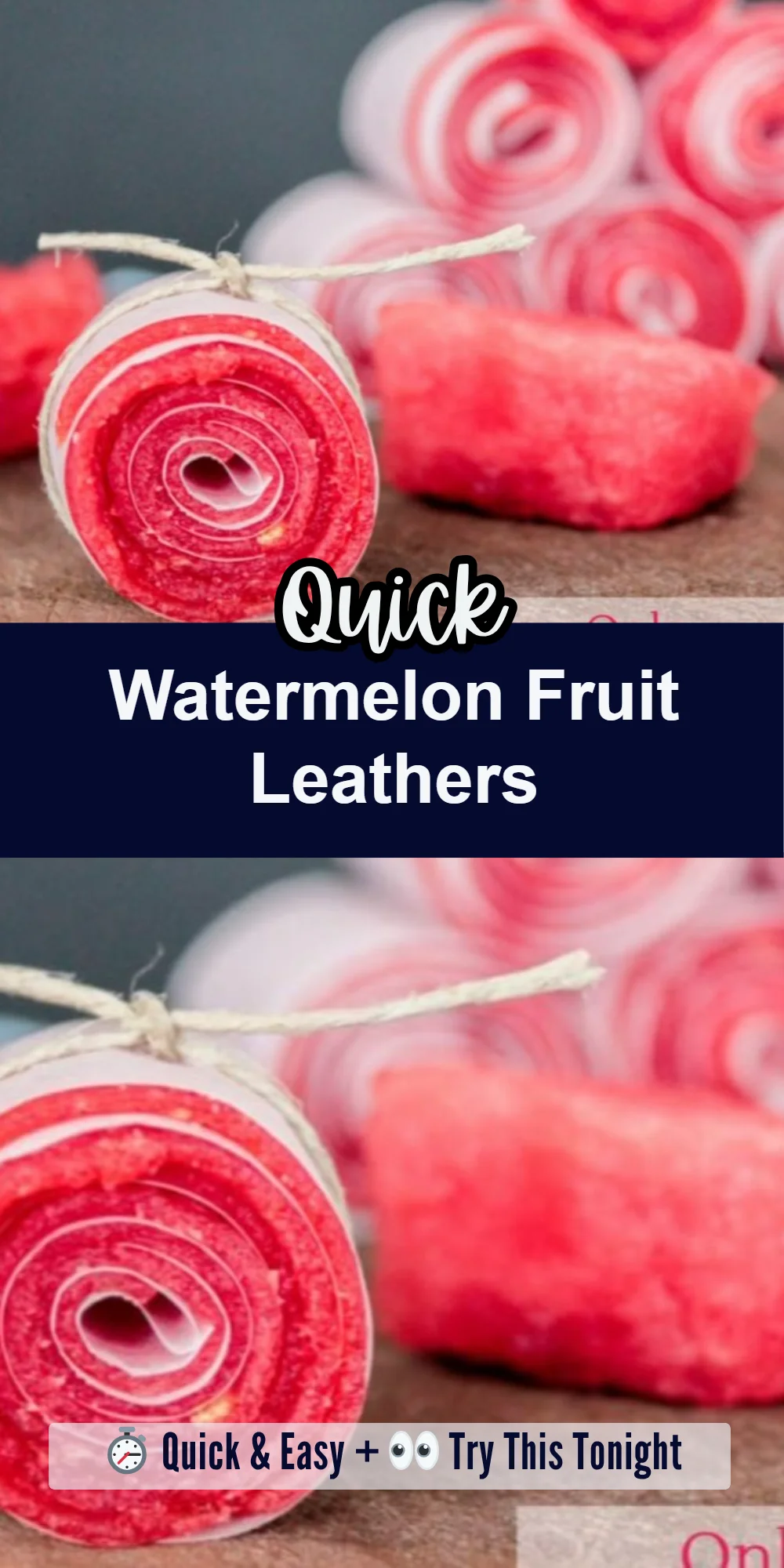 Watermelon Fruit Leathers