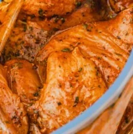 Delicious marinated Mexican chicken ready for grilling
