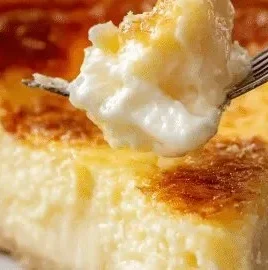 Delicious Impossible Lemon Pie with a zesty lemon filling and crispy crust