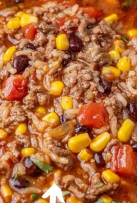 Delicious Mexican beef soup with vegetables and spices