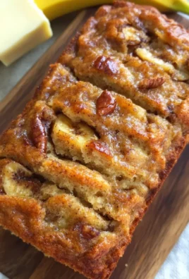 Delicious homemade banana bread fresh out of the oven